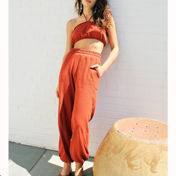 Free People Pants - Free People Beach Don't Kill My Set